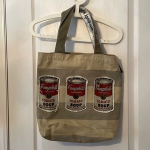 Andy Warhol Campbell’s Soup Tote Bag